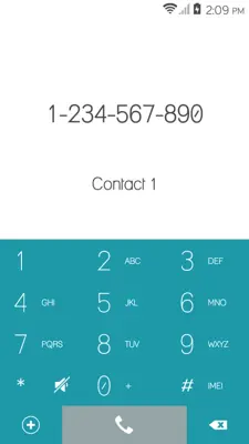 Speed Dial android App screenshot 1